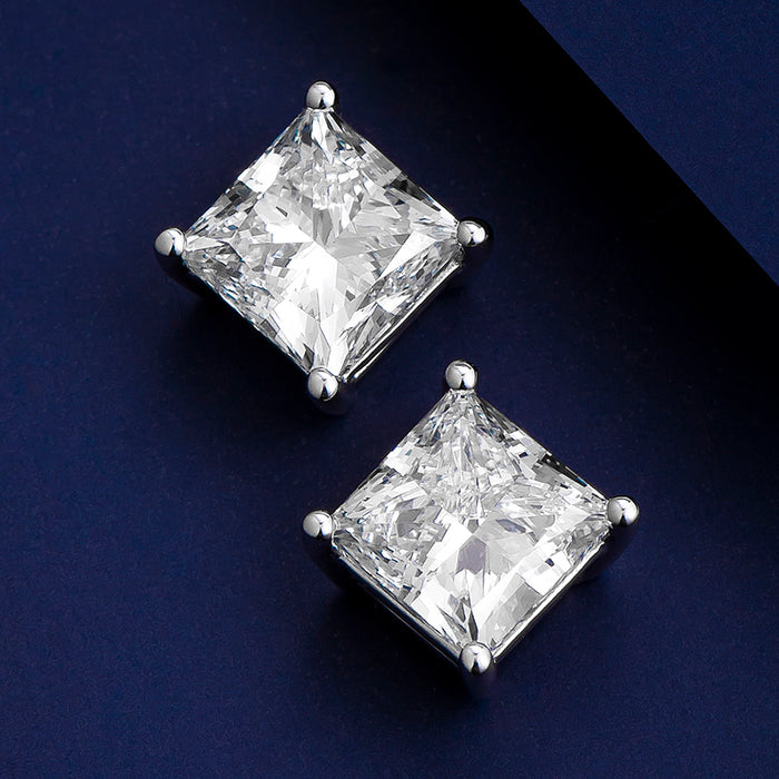 The Round Diamond Earring ZBE0108-0.7CT
