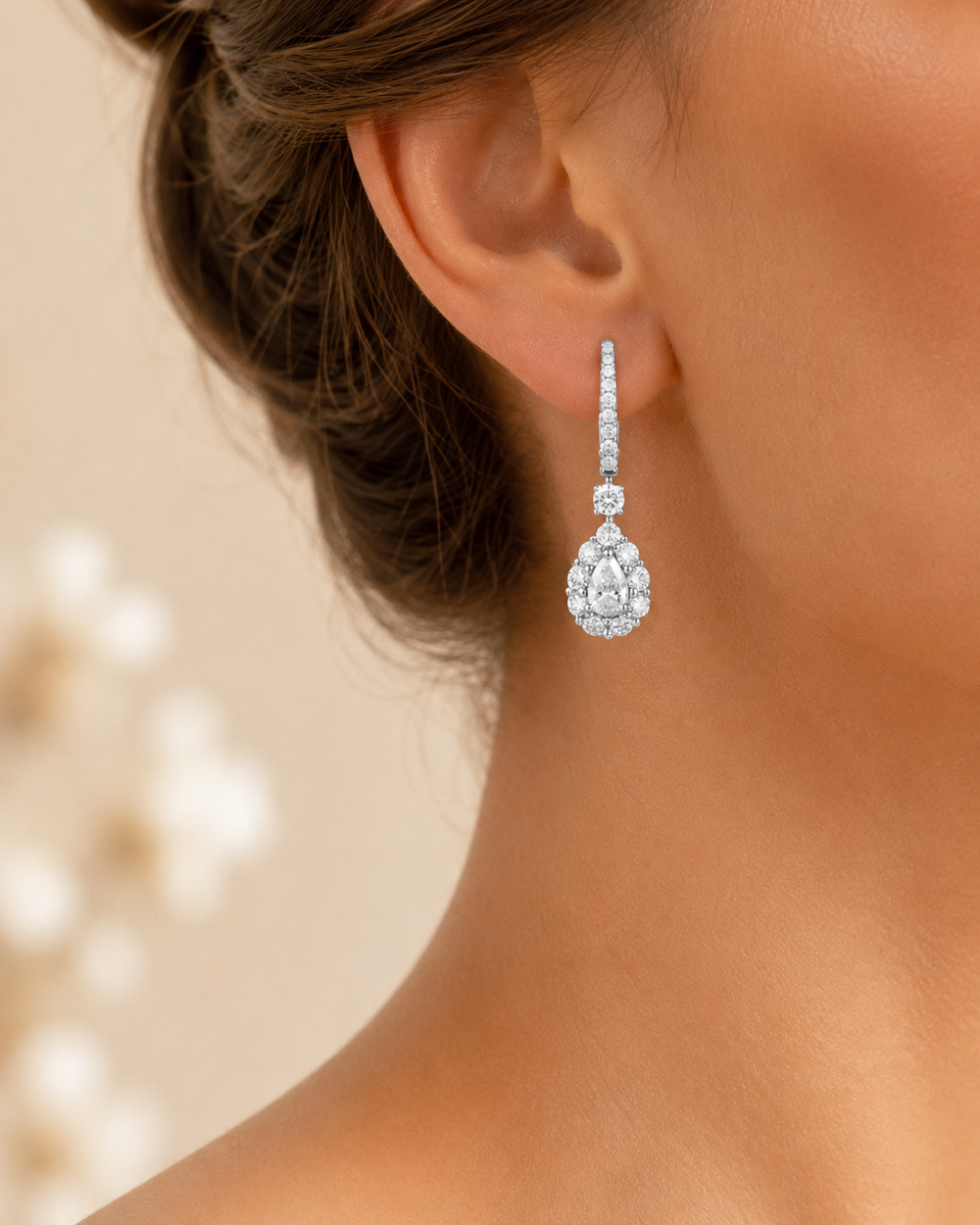 The Round Diamond Earring ZBE0054