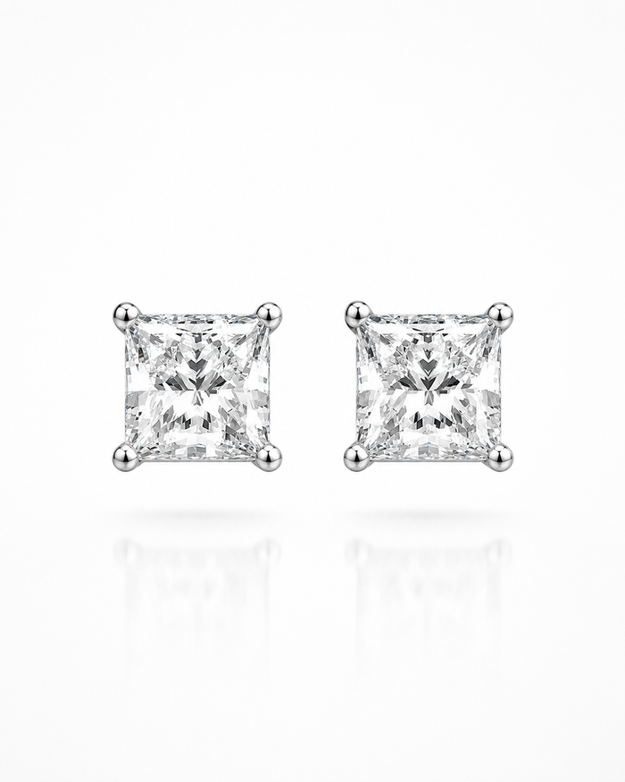 The Round Diamond Earring ZBE0108-0.7CT