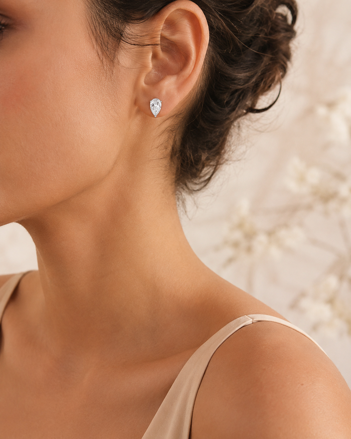 The Round Diamond Earring ZBE0126