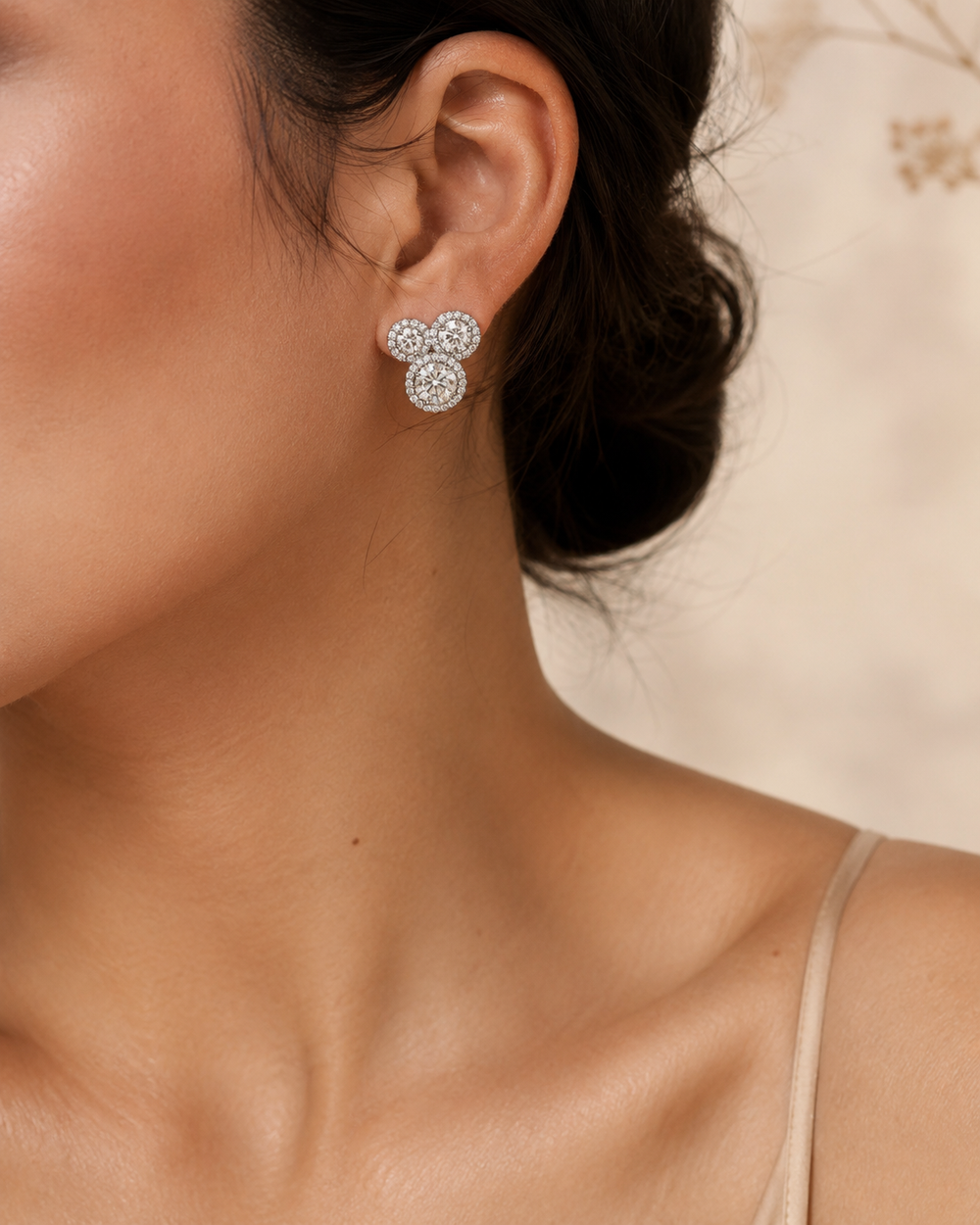 The Round Diamond Earring ZBE0244