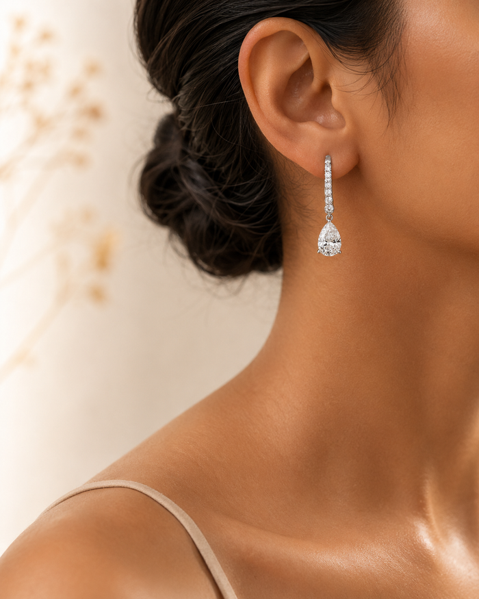 The Round Diamond Earring ZBE0119-2