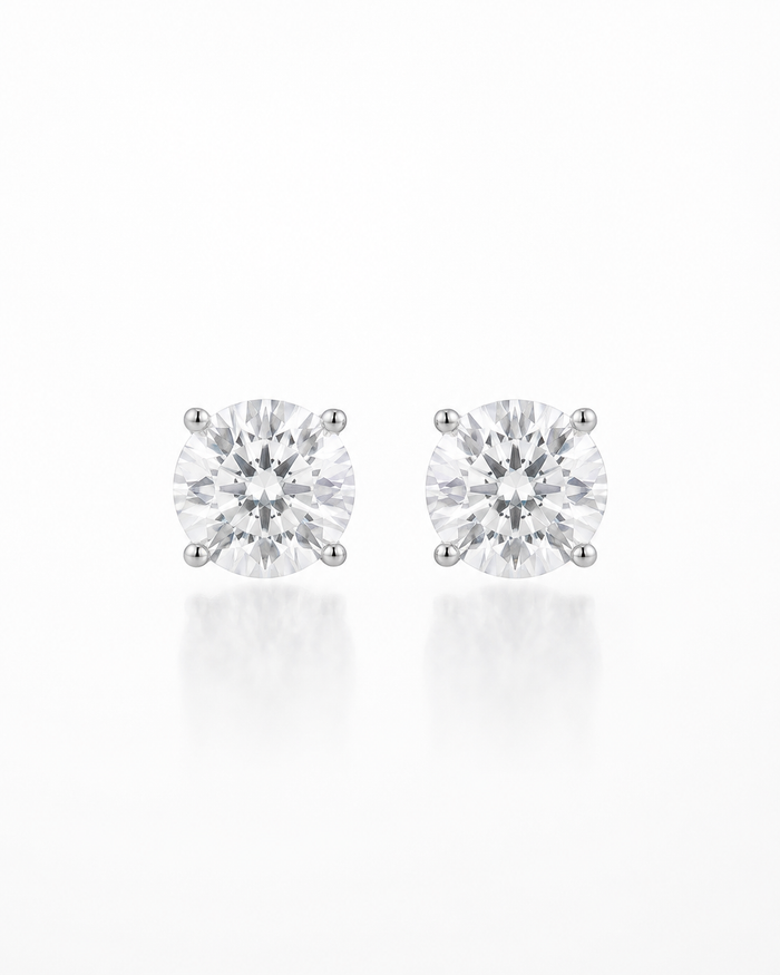 The Round Diamond Earring ZBE0097