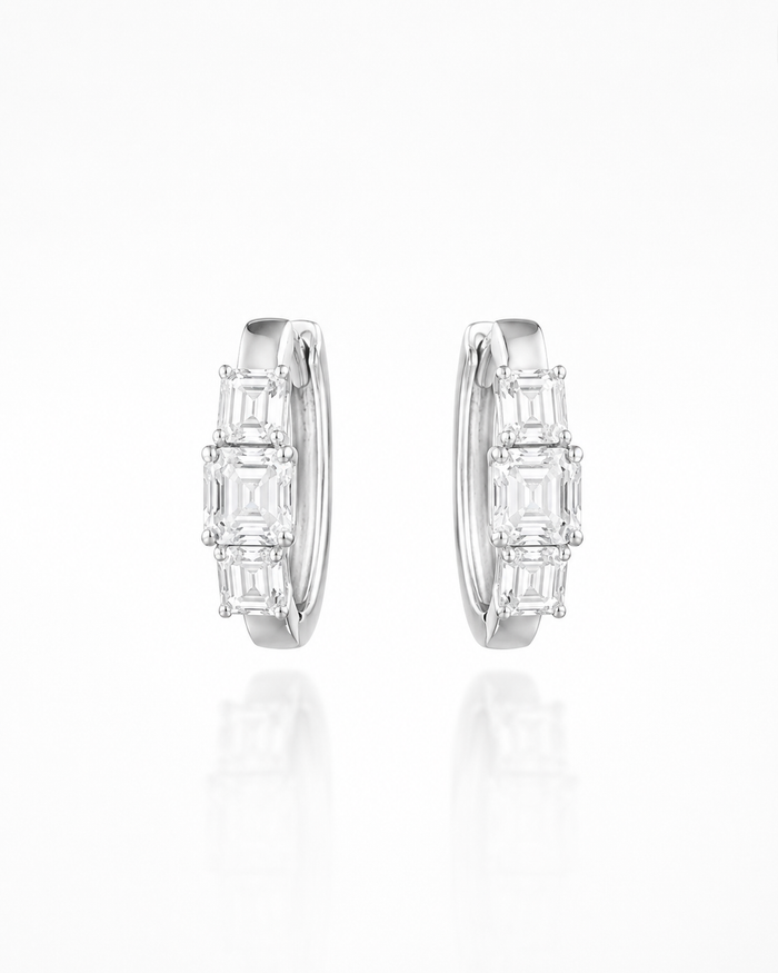 The Round Diamond Earring ZBE0069