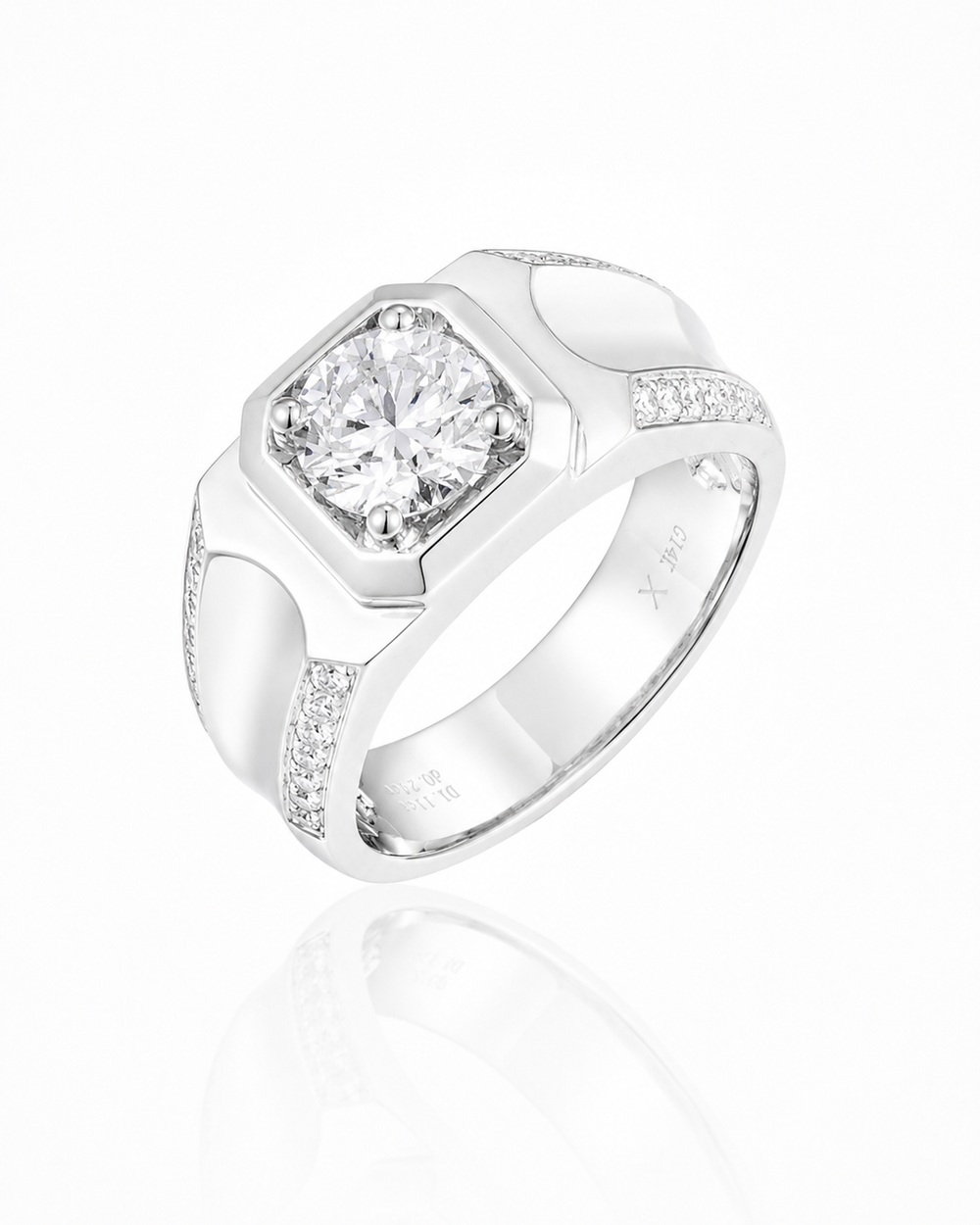 The Criss Cut Diamond Ring ZBRM0002