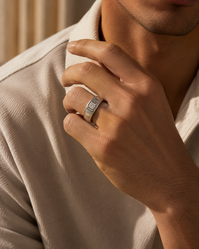 The Criss Cut Diamond Ring ZBRM0002