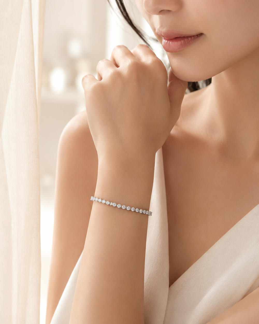 Lumière Tennis Bracelet ZBB0059