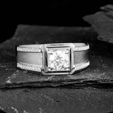 The Criss Cut Diamond Ring ZBRM0002