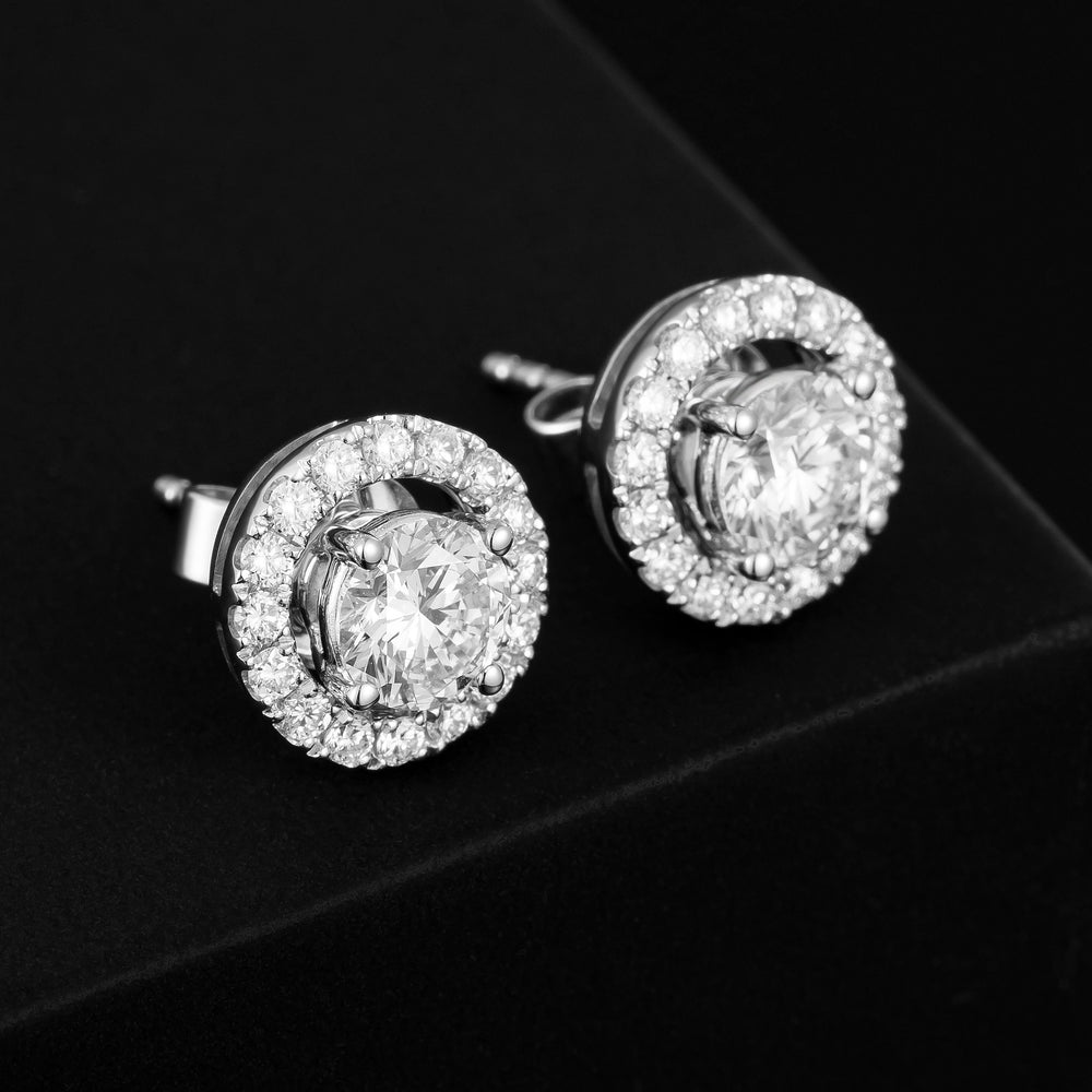 The Round Diamond Earring ZBE0040