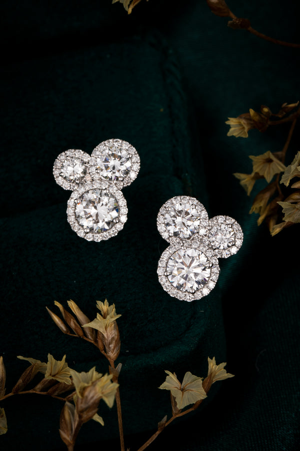 The Round Diamond Earring ZBE0244