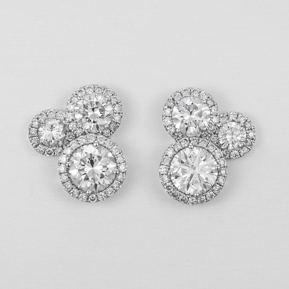 The Round Diamond Earring ZBE0244