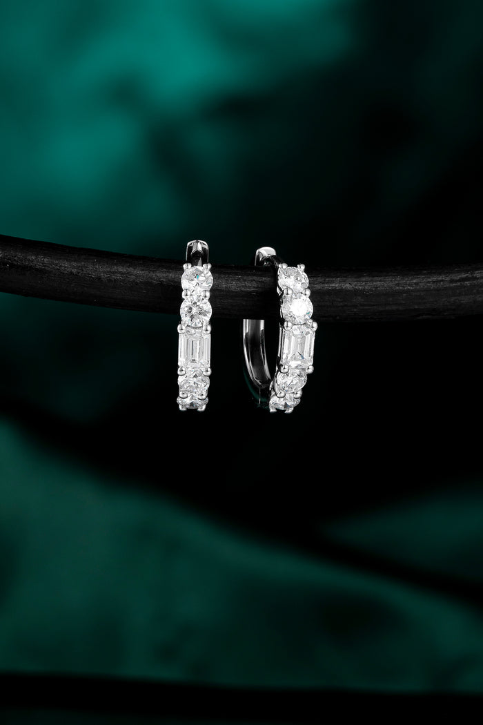 The Round Diamond Earring ZBE0078