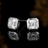 The Square Diamond Earrings