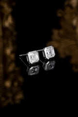 The Square Diamond Earrings