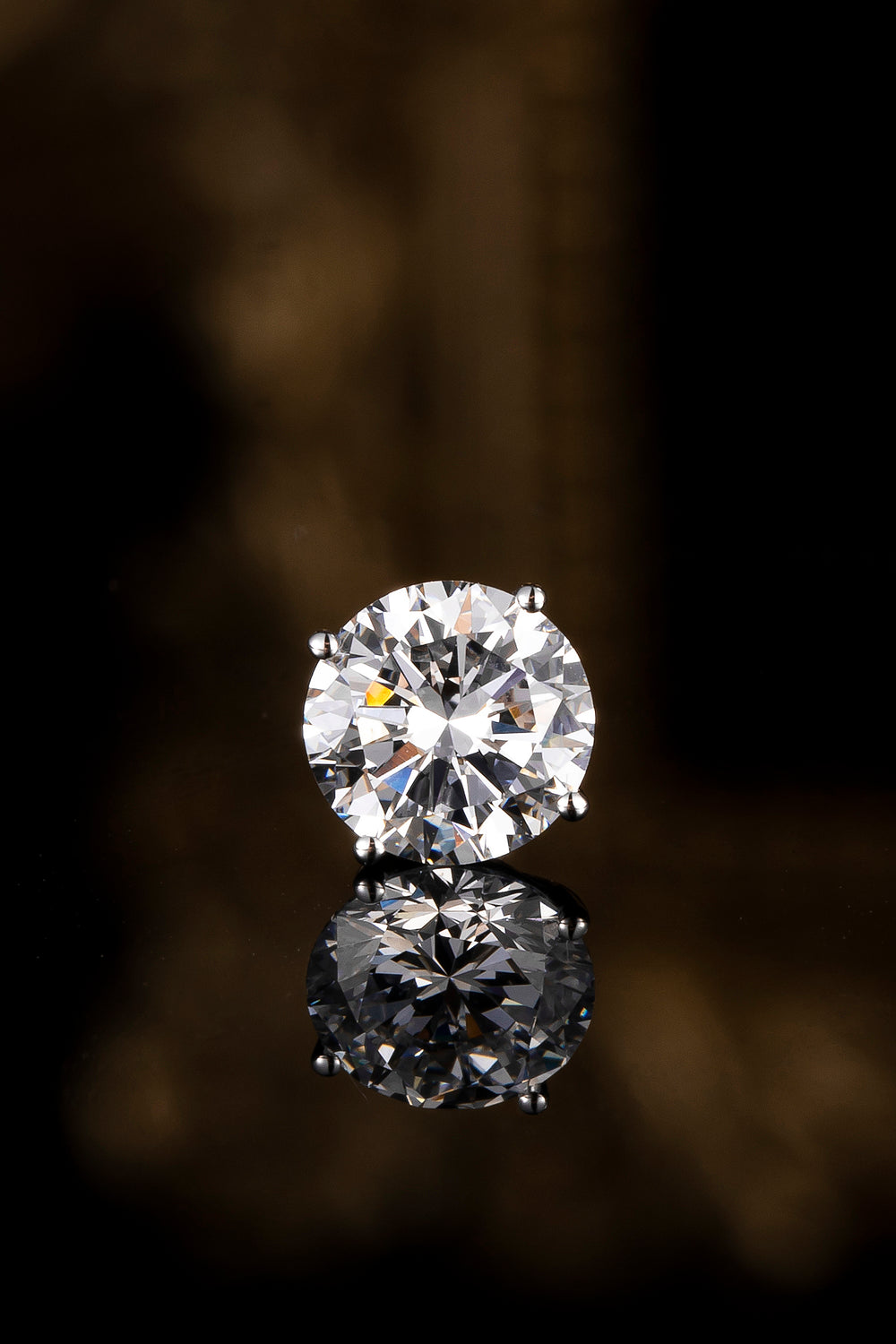 The Round Diamond Earring ZBE0097
