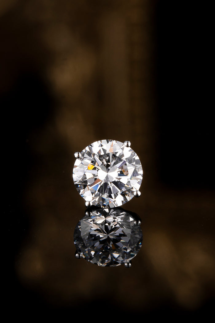 The Round Diamond Earring ZBE0097