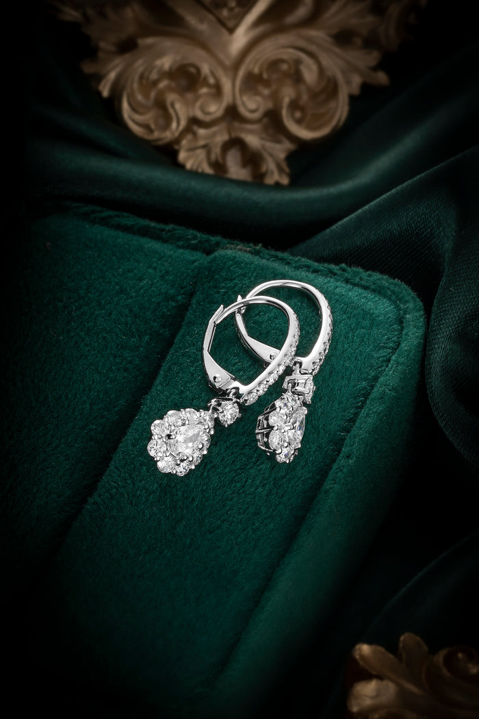 The Round Diamond Earring ZBE0054