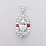 Diamond Ruby Necklace
